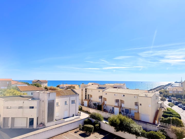 Le Duplex Horizon : Terrasse & Mer, Grande Conque - Agde
