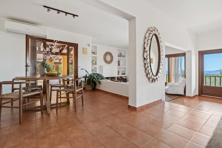 Seaview | 5 Min Ibiza City | Swimmingpool | Gym - Santa Eulalia del Río