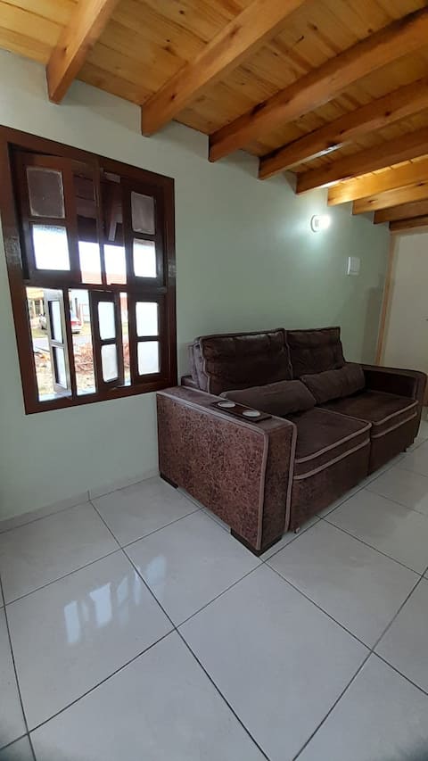 Top performing Airbnb: Cabin for rent on Atlântida Sul beach! in Osório