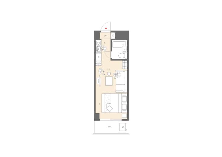 【Long Term】shibuya Area | 3min To Sta.c506 - Shibuya