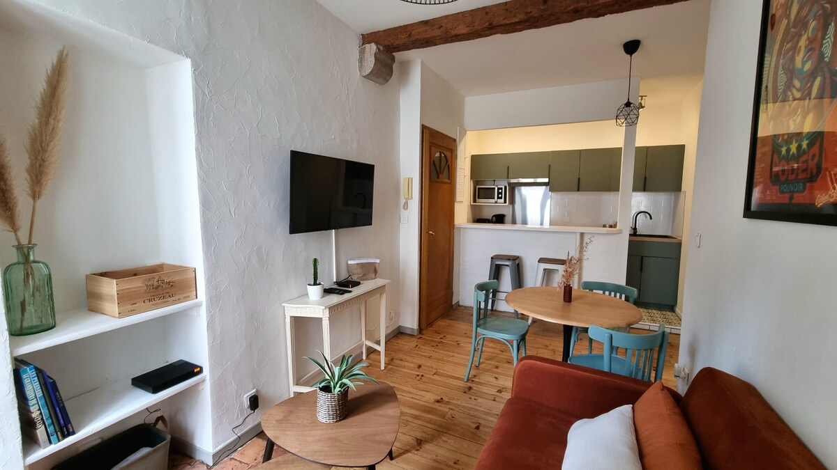 Successful Airbnb property: "The Honset" Castle District in Pau