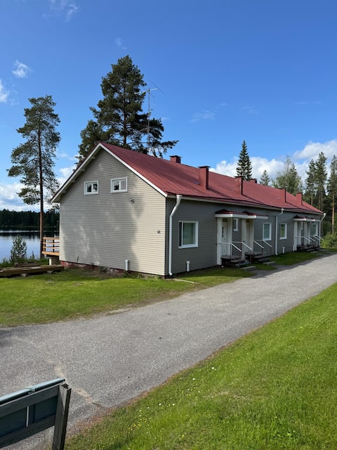 Two bedroom apartment by the lake in Kuhmo (A)