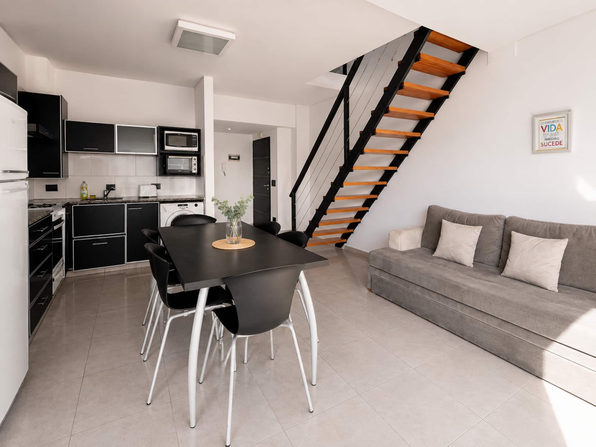 Furnished loft-style duplex apartment in San Cristóbal