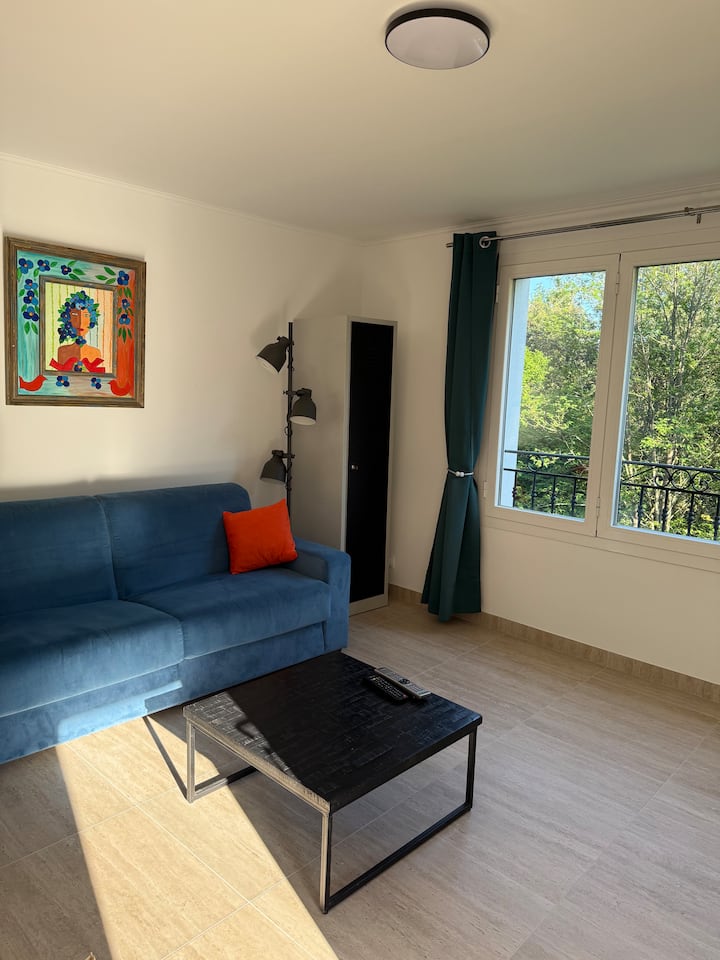 Studio Au Calme Limitrophe Menton - Roquebrune-Cap-Martin