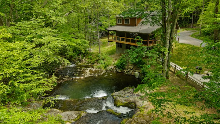 Waterfront with Swimming Hole