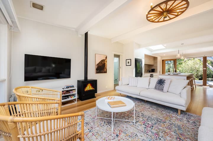 Arlo Beach House Beachside With Fireplace - 菲利普島