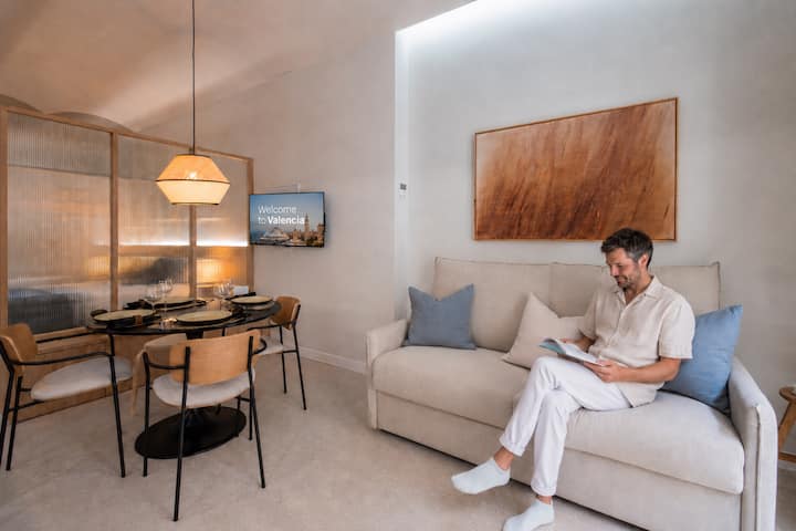Ruzafa Design Boutique | 3 Guests | Prime Location - Estadio de Mestalla