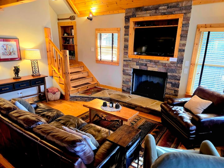 מפלס ראשי עם אח גז