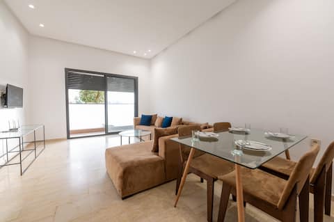 Successful Airbnb property: Apartment with Pool View | 6 Pools & Beach in Berrechid Province