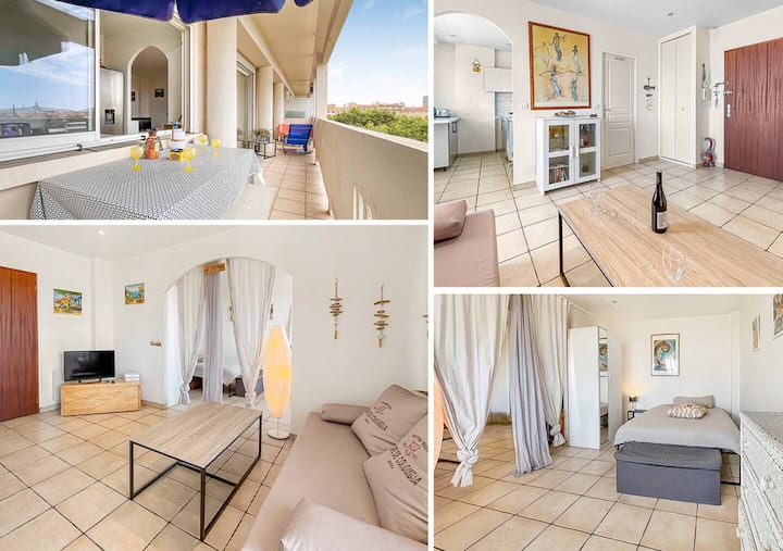 Lumineux Appartement Avec Terrasse – Toulon Centre - Toulon