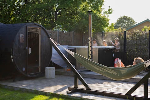 Private Wellness Getaway with Hot Tub & Sauna