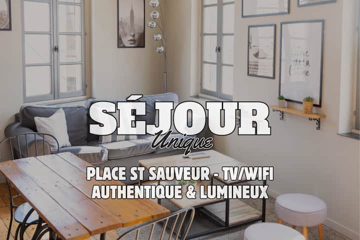 Appartement Pour 2, Place St Sauveur - Caen