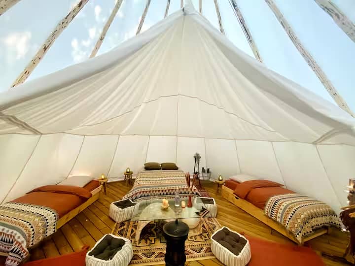 Nuits Insolites-véritable Tipi Près D'arras–8 Pers - Pas-de-Calais
