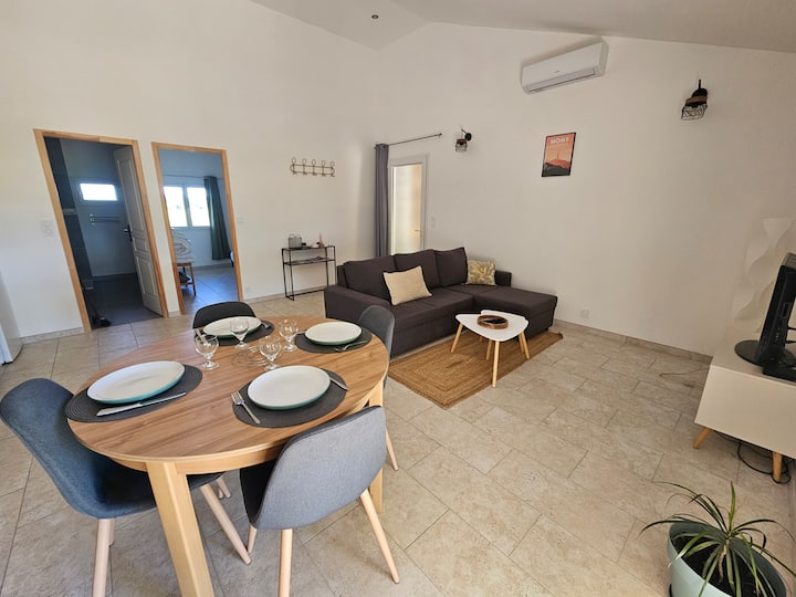 Appartement Au Cœur Des Vignes - Gigondas