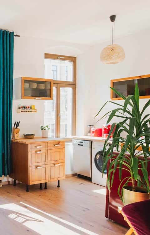 Successful Airbnb property: El Papagayo - Lovely 2-room apartment in the Paulusviertel in Halle (Saale)