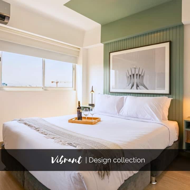 V* | Relax In A Stylish Studio With Ac And Pool - Lima