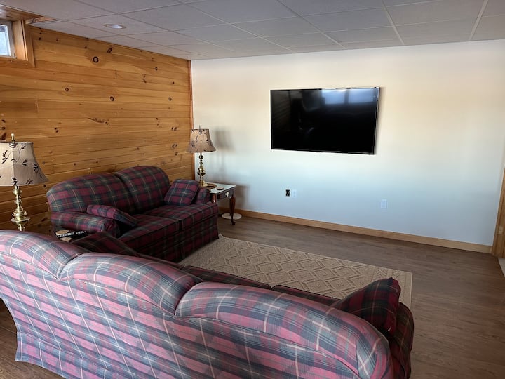 غرفة معيشة في الطابق السفلي 