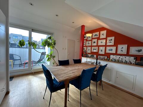 Popular Airbnb listing: Oasis in a central and quiet location in Hottingen