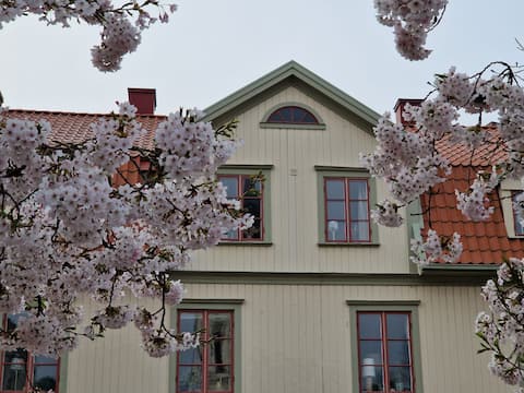 Central & Lakefront accommodation in Hjo.