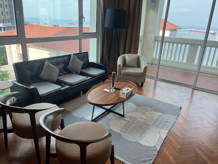 Sea View Corner Unit(6 F)in Straits Quay Mall - Penang Island