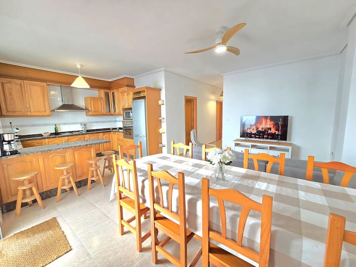 Beachfront Mediterranean Retreat - Almenara