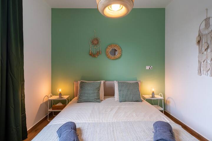 Unwind in a bedroom that’s the perfect blend of comfort, style, and coziness—your personal retreat for a restful night.

Enjoy your stay!