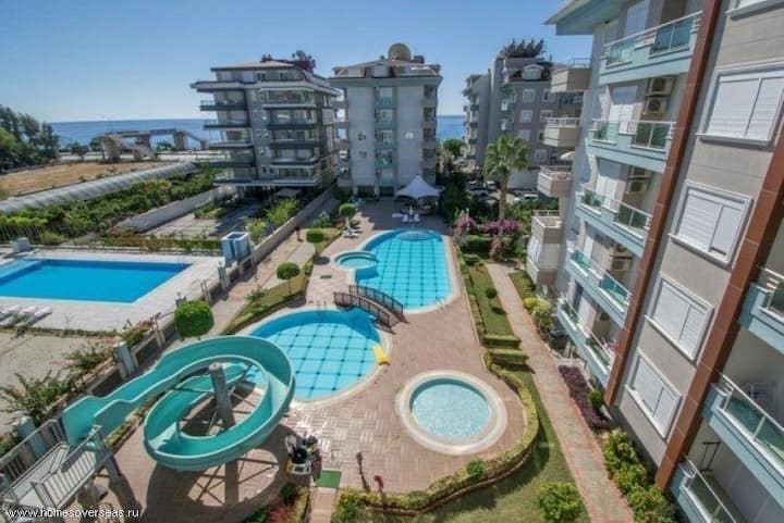 Turquaz   2+1 Luxury Residence Next To Sea - Alanya