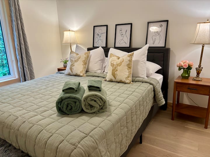 Letto queen-size al livello principale