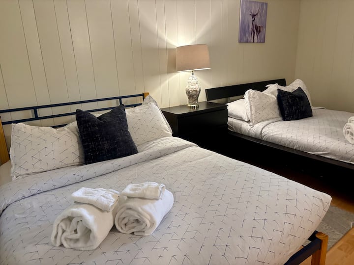 2 letti matrimoniali al piano terra 