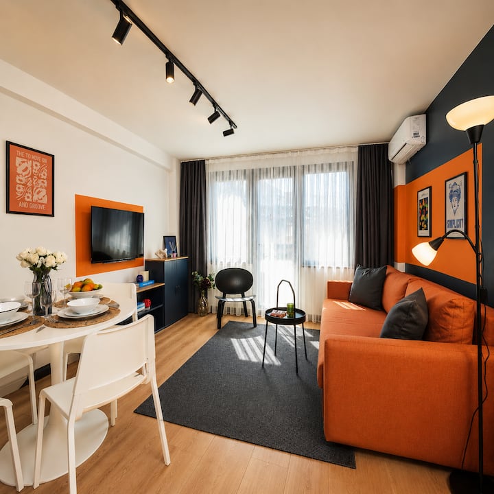 Prime Location | 3-min To Metro | Ac + Elevator - Şişli