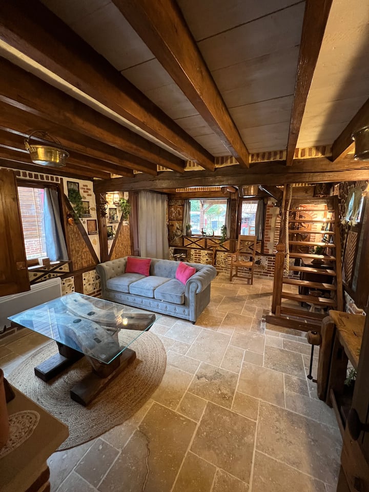 Maison Chaleureuse Avec Jardin – Calme Et Confort - Lyons-la-Forêt