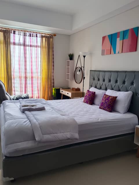 1BR Cozy Apartment at Borneo Bay