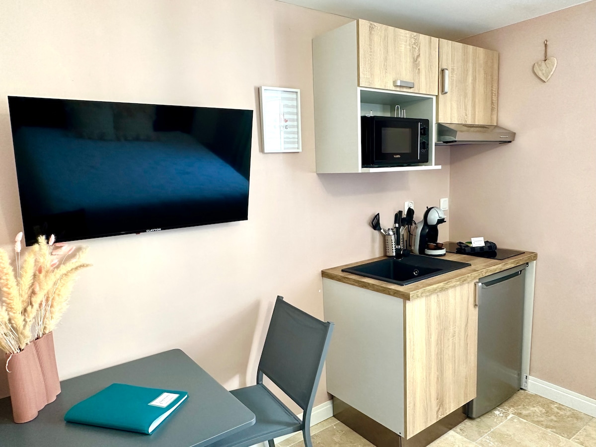 Annuncio Airbnb popolare: Les Appartements du Mas - Amber Studio a Saint Laurent D'aigouze