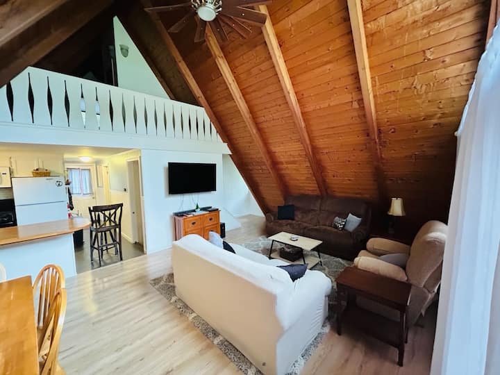 Locke Lake A-frame - Pittsfield, NH