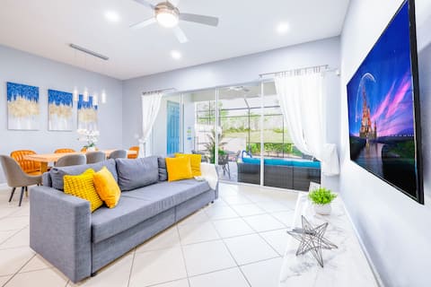Popular Airbnb listing: Magic Place | 15 Min Disney Park |Heated Pool |BBQ in Haines City