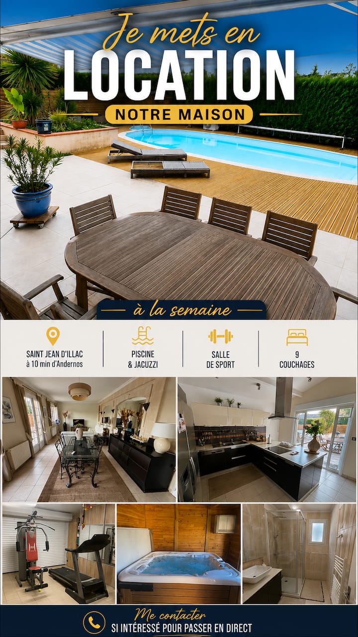 Magnifique Villa Type Provençal - Saint-Jean-d'Illac