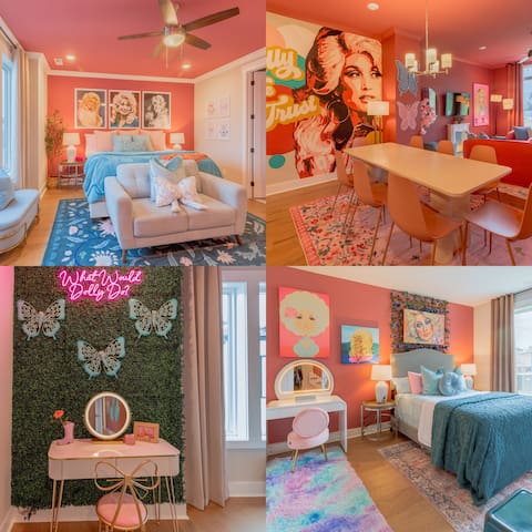 Dolly’s Pink Palace: Rooftop Deck