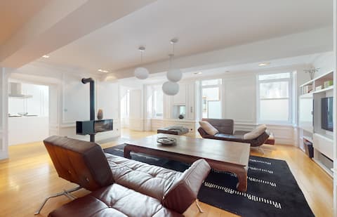 Le N 10 - Apartment of 200 sqm with patio of 35