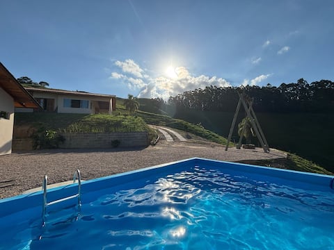 Site in São Boniface with jacuzzi