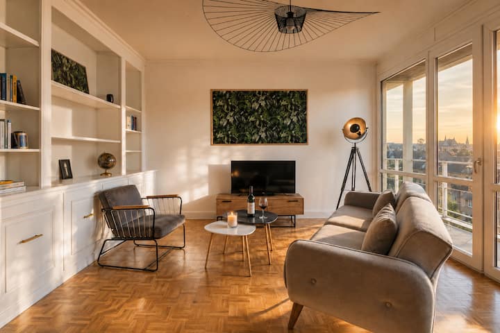 À 5 Min Terra Botanica | Balcon, Parking, 100m² - Angers