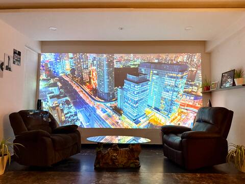 Luxe Retreat | Spacious | Private | Home Theatre