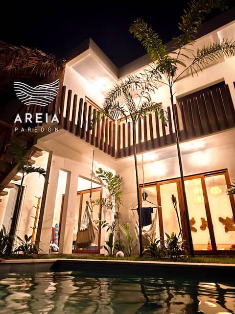 Areia Do Sol, Private Pool, A/C, Family-Friendly, Steps to the Beach