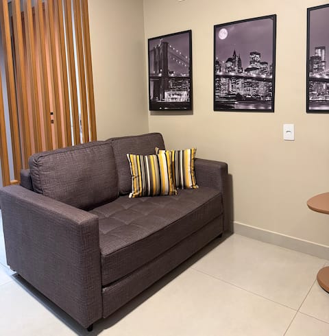 Popular Airbnb listing: Serviced Apartment in the Mountains/Modern – Near Orizonti Hospital/Savassi in Serra
