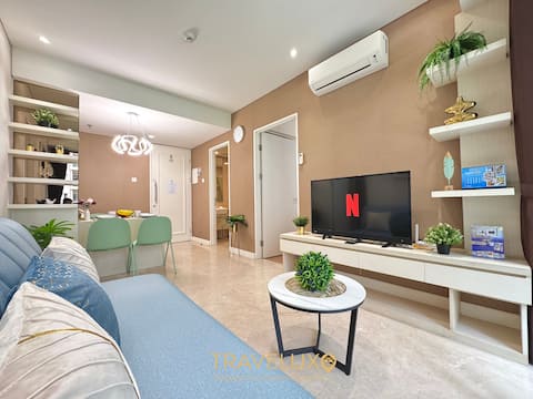 New Comfy 2BR Landmark Residence | Paskal 23