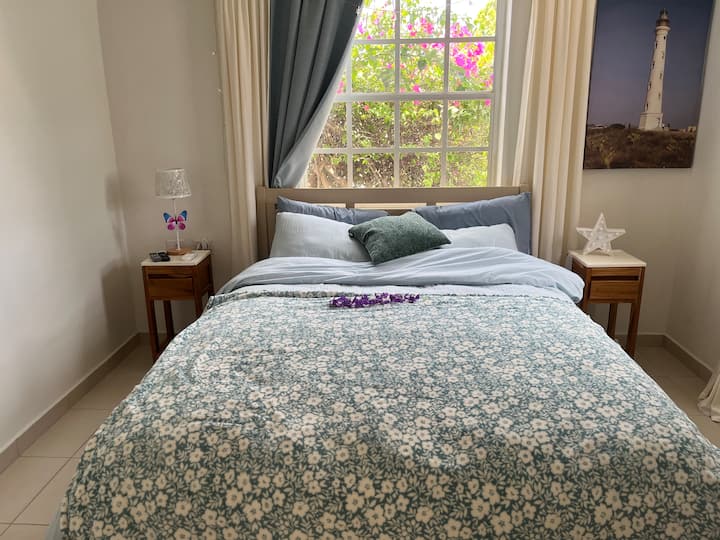 Queensize-säng, 2-sidig madrass: mjuk eller fast