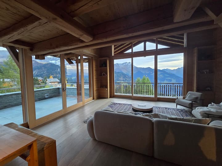 Luxury Chalet Les Charmes – Heated Pool & Hammam - Suiza