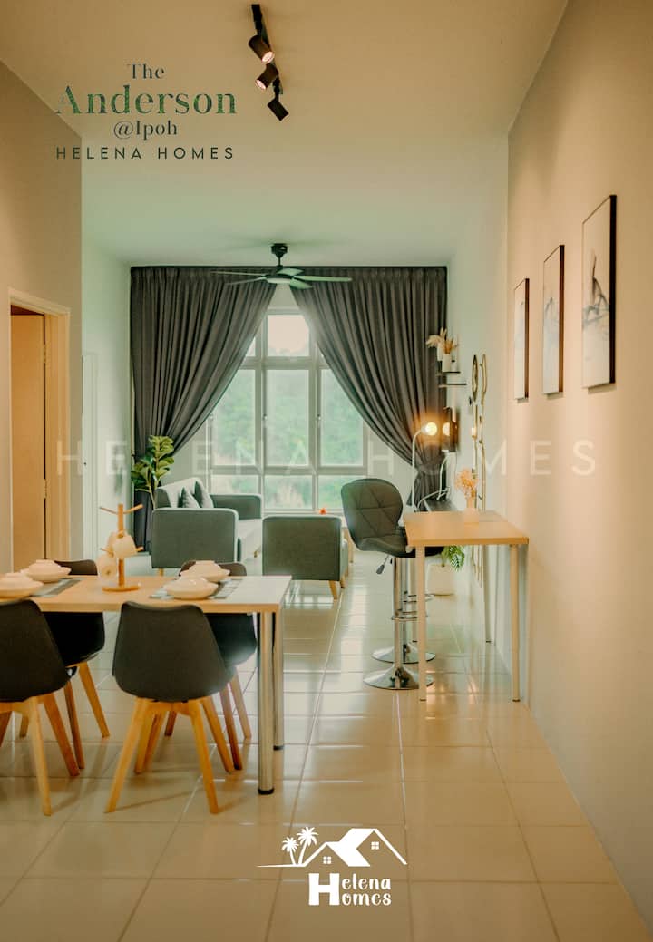 1d11 - 2 Bedroom With Mountain View @Anderson Ipoh - 