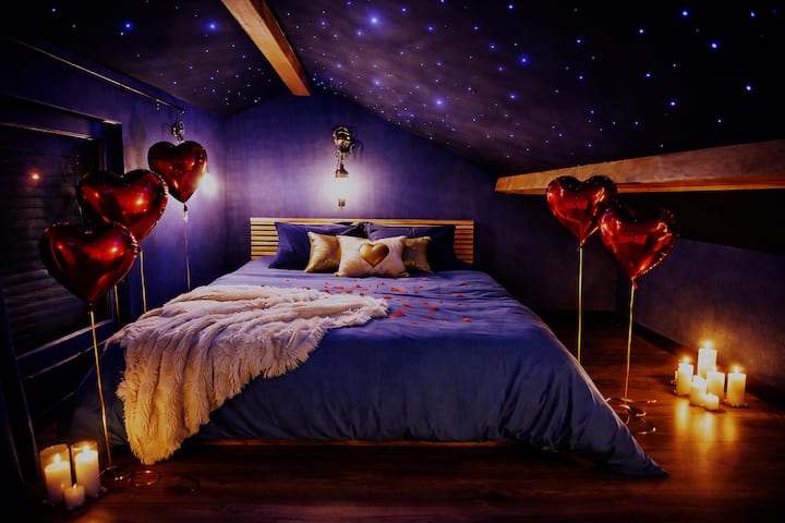 Nuit ÉToilée & Spa Xxl – La Suite 7ieme Ciel - L'Isle-d'Abeau