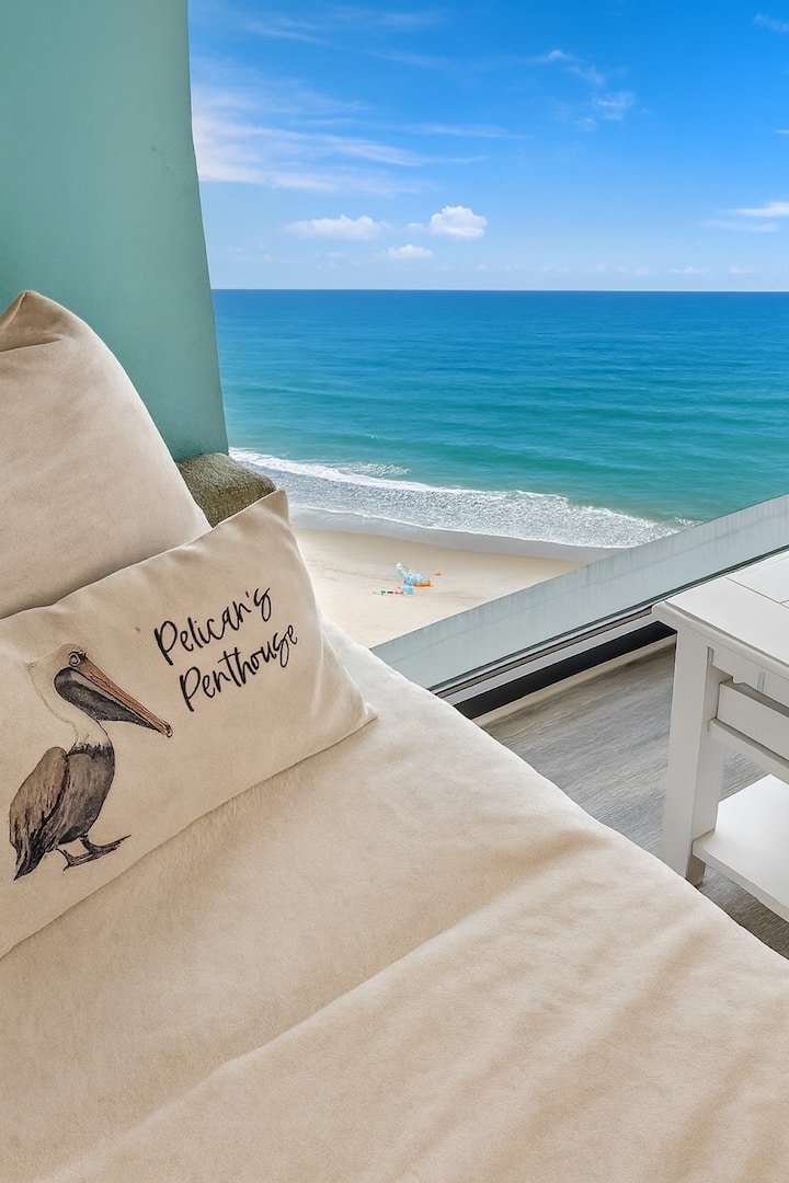 Penthouse End Unit With Panoramic Oceanfront View - North Myrtle Beach, SC