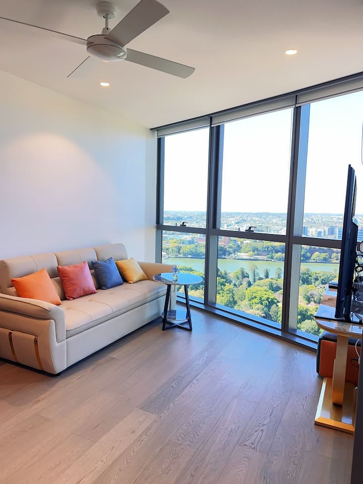 Ella · Queens Wharf River View Lux 2br Gym/sauna/c - Brisbane